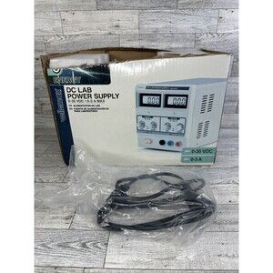 Velleman LABPS3003 Laboratory DC Lab Power Supply w/Cord Open Box